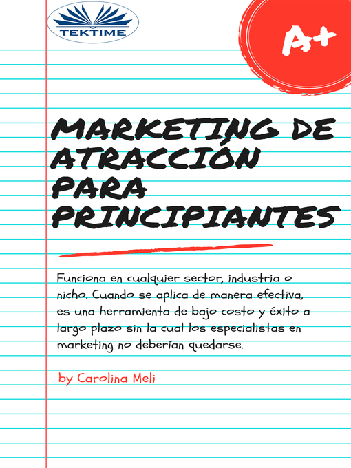 Title details for Marketing De Atracción Para Principiantes by Meli, Carolina - Available